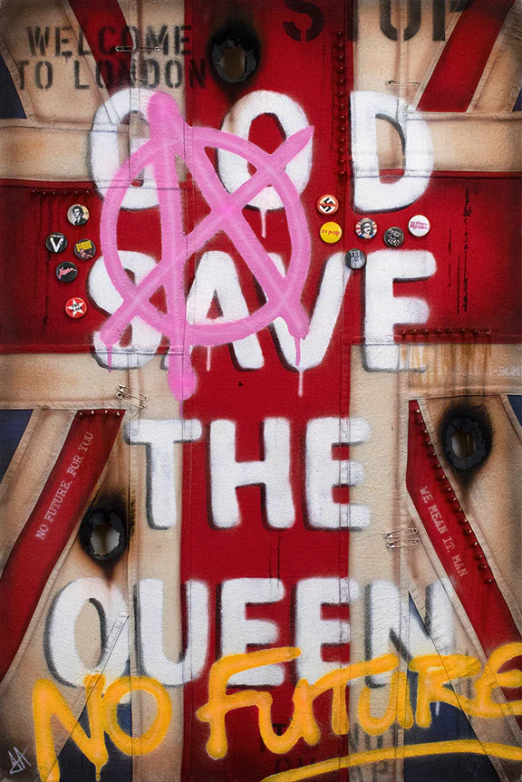 God Save The Queen Flag - Image 3