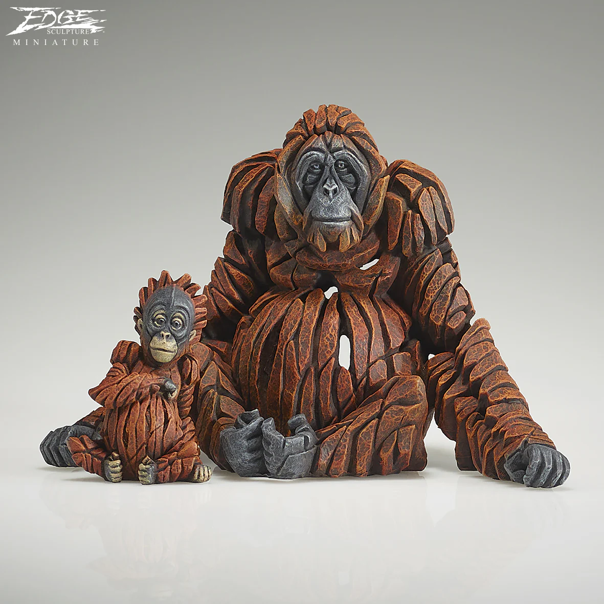 Orangutan and Baby Miniature - Image 4