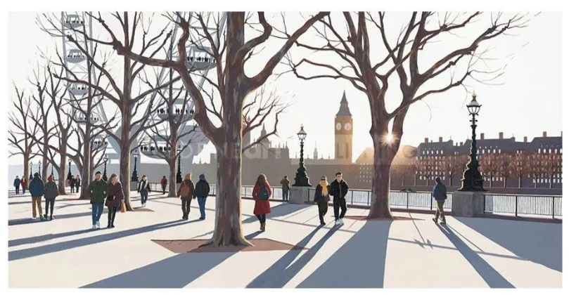 Sunset Over Parliament - Image 2