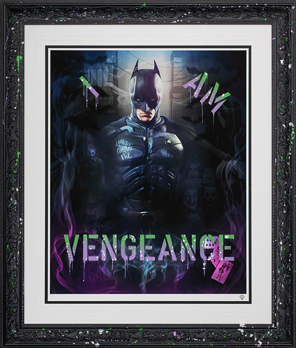 The Bat I Am Vengeance (Studio Stencil Collection)