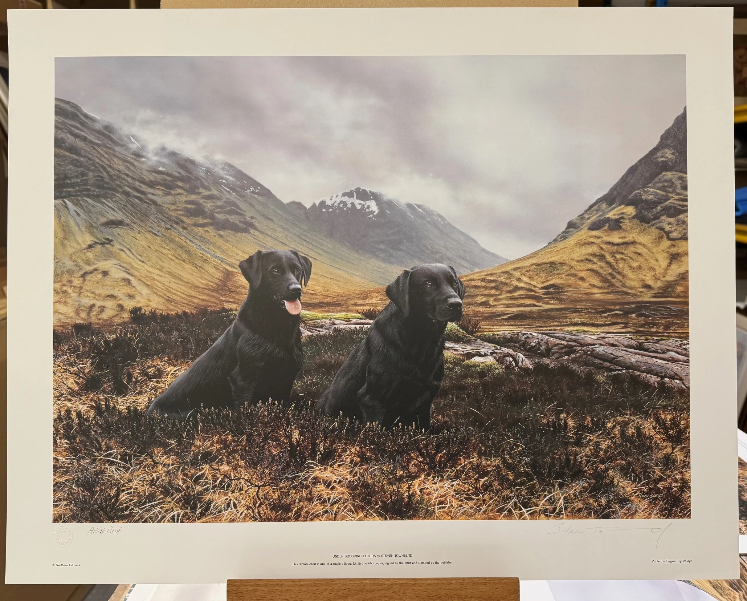 Under Brooding Clouds - Artist Proof - Print Only
