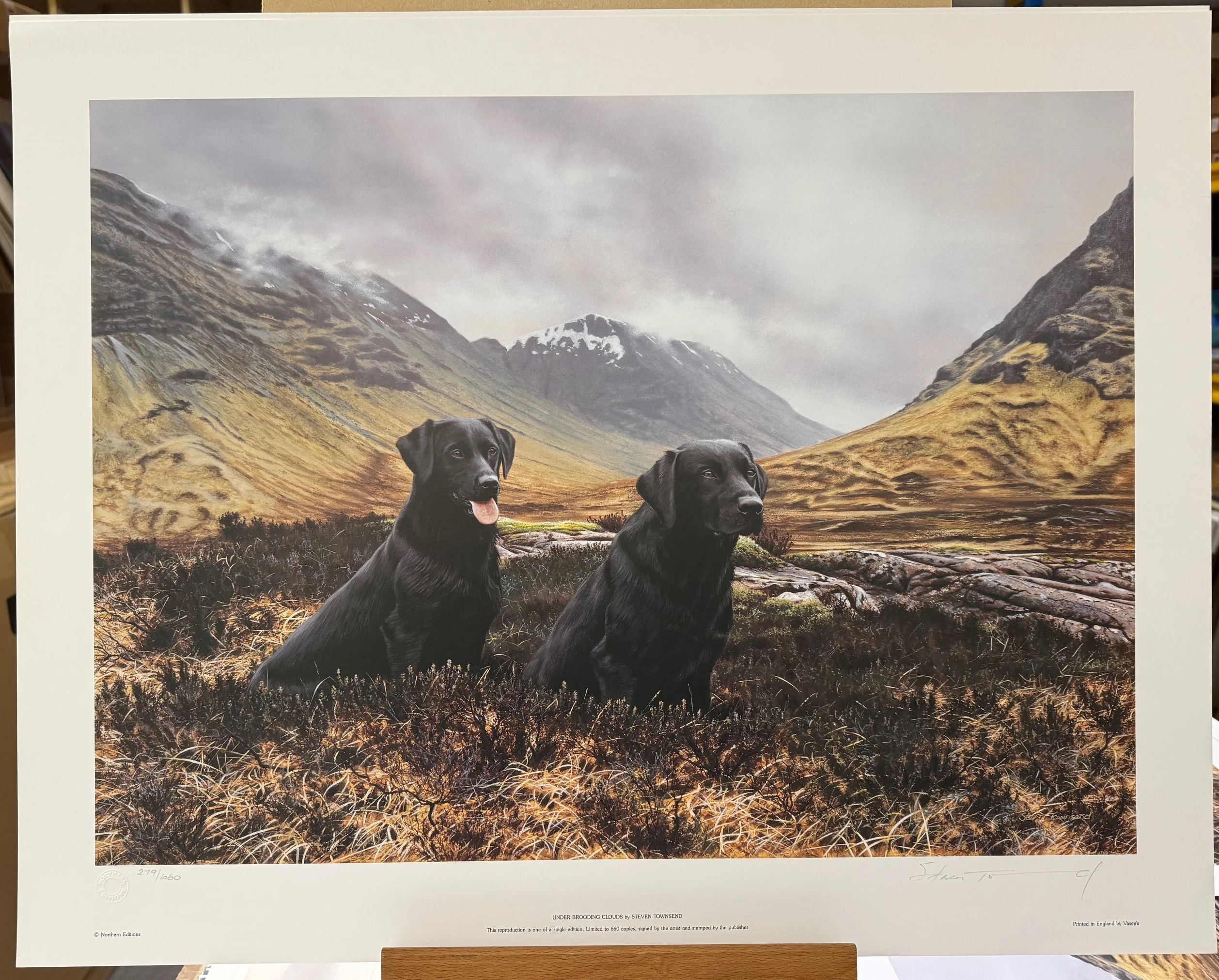 Under Brooding Clouds - Print Only