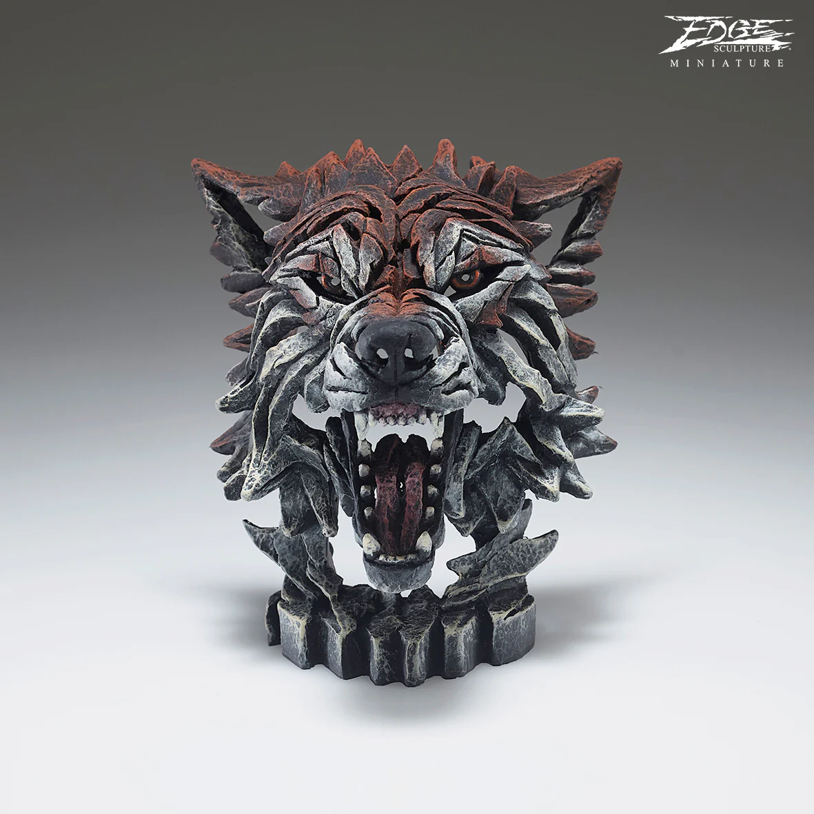 Wolf Bust Miniature - Image 2